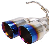 Remark Axleback Exhaust Burnt Stainless Double Wall 3.5in Tips Subaru WRX / STI 15-21 | RO-TTVA-D