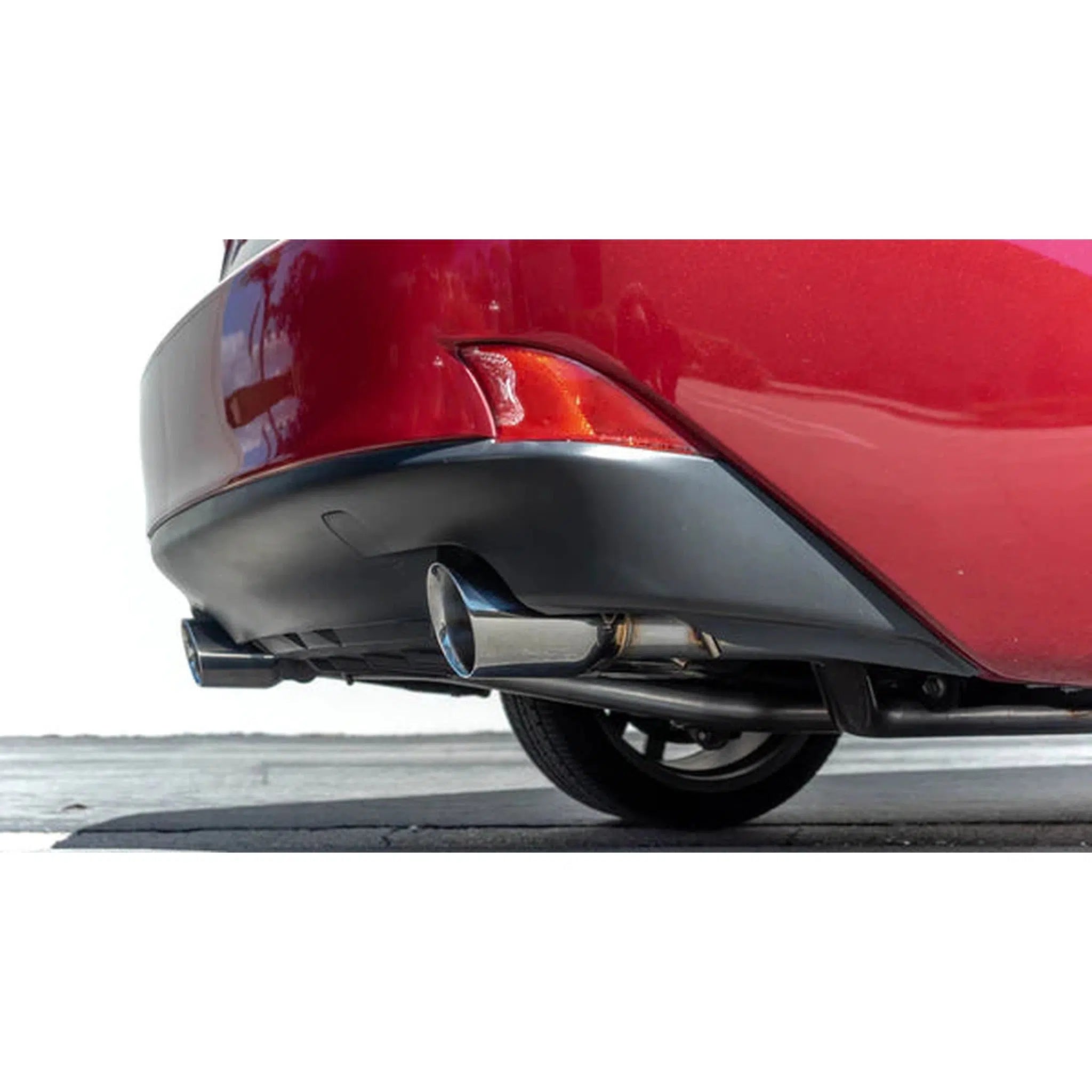 Remark Axleback Exhaust Burnt Stainless Double Wall Tip Lexus IS250/IS300/IS350 14-16 | RO-TTE2-D