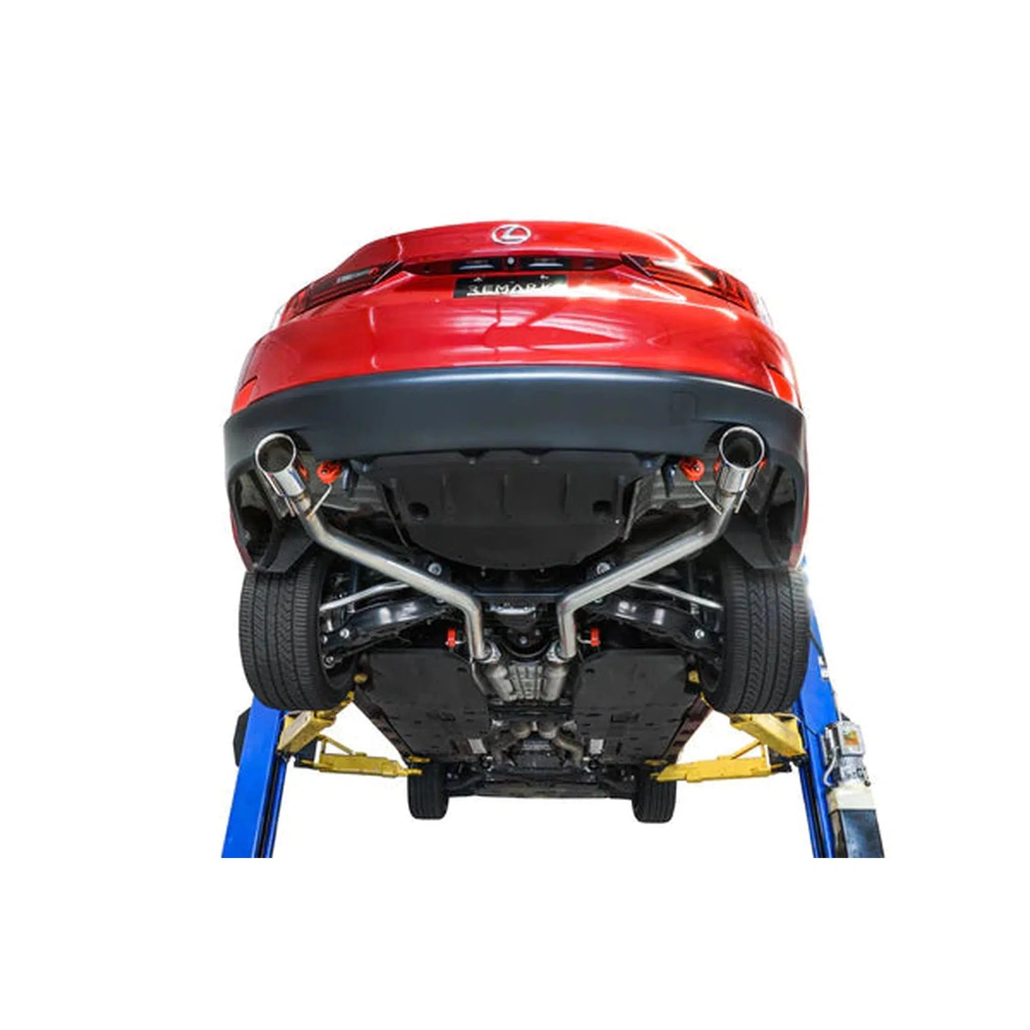 Remark Axleback Exhaust Burnt Stainless Double Wall Tip Lexus IS250/IS300/IS350 14-16 | RO-TTE2-D