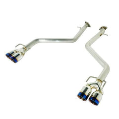 Remark Axleback Exhaust Burnt Stainless Double Wall Tips Lexus IS200t / IS300 / IS350 17-20 | RO-TTE3-D