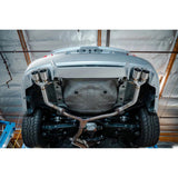 Remark Axleback Exhaust Burnt Stainless Double Wall Tips Subaru WRX / STI 2011-2014 Sedan | RO-TTGV-D