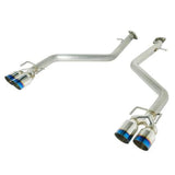 Remark Axleback Exhaust Burnt Stainless Single Wall Tips Lexus IS200t / IS300 / IS350 17-20 | RO-TTE3-S