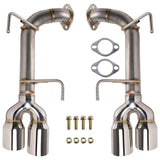 Remark Axleback Exhaust Stainless Double Wall 3.5in Tips Subaru WRX / STI 2015-2021 | RO-TSVA-D