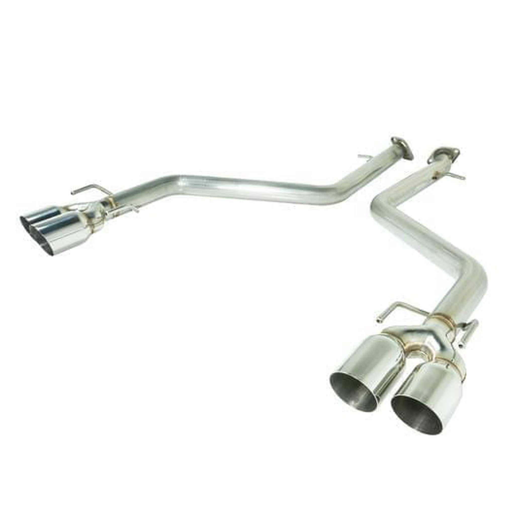 Remark Axleback Exhaust Stainless Single Wall Tips Lexus IS200t / IS300 / IS350 17-20 | RO-TSE3-S