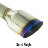 Remark Axleback Exhaust w/Burnt Stainless Single Wall Tip Infiniti Q60 17-22 | RO-TTQ6-S