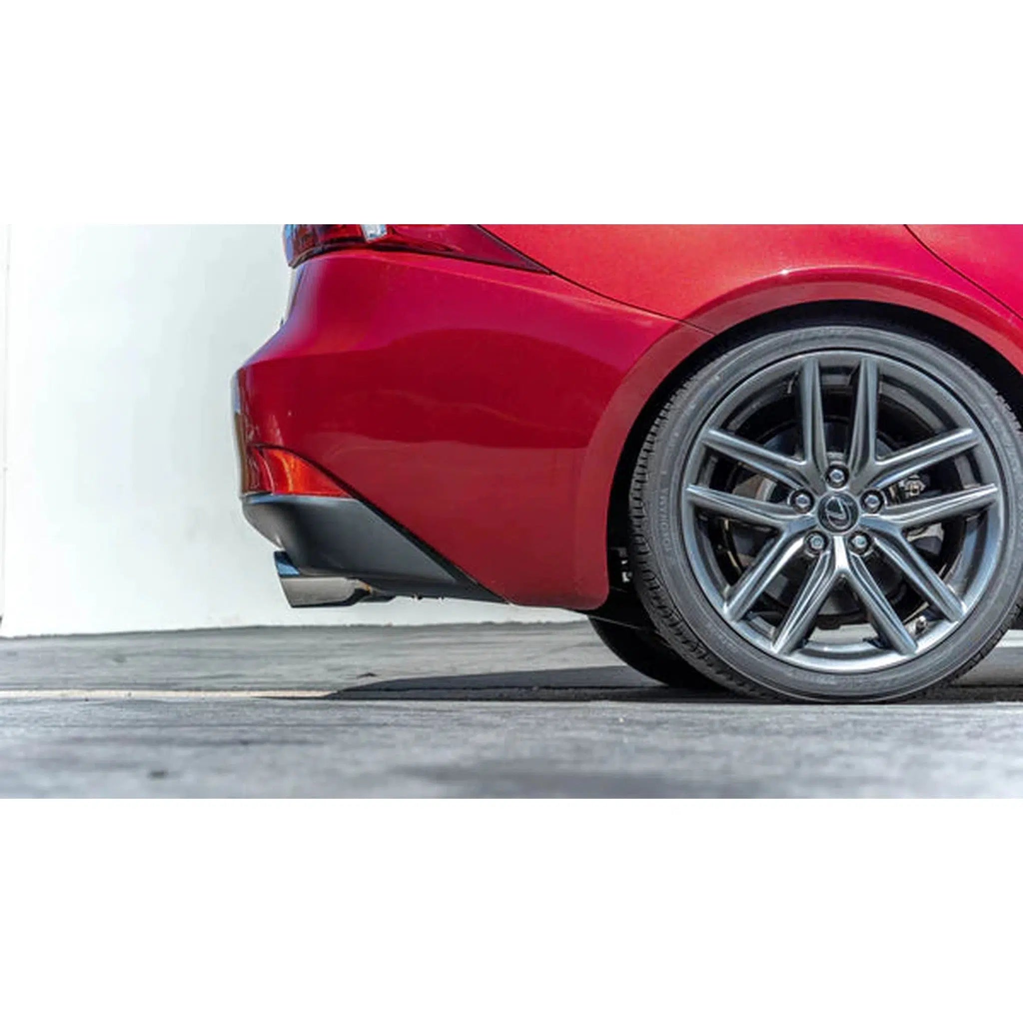 Remark Axleback Exhaust w/Burnt Stainless Single Wall Tip Lexus IS200t / IS250 / IS300 / IS350 2014-2016 | RO-TTE2-S