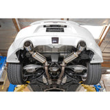 Remark Axleback V1 Exhaust Burnt Stainless Double Wall Tip Nissan 370z 2009-2020 | RO-TT34-D