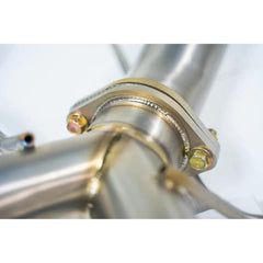 Remark Cat Back Exhaust Full Titanium Non-Resonated Honda Civic Type R 2017-2023 | RK-C2076H-01T