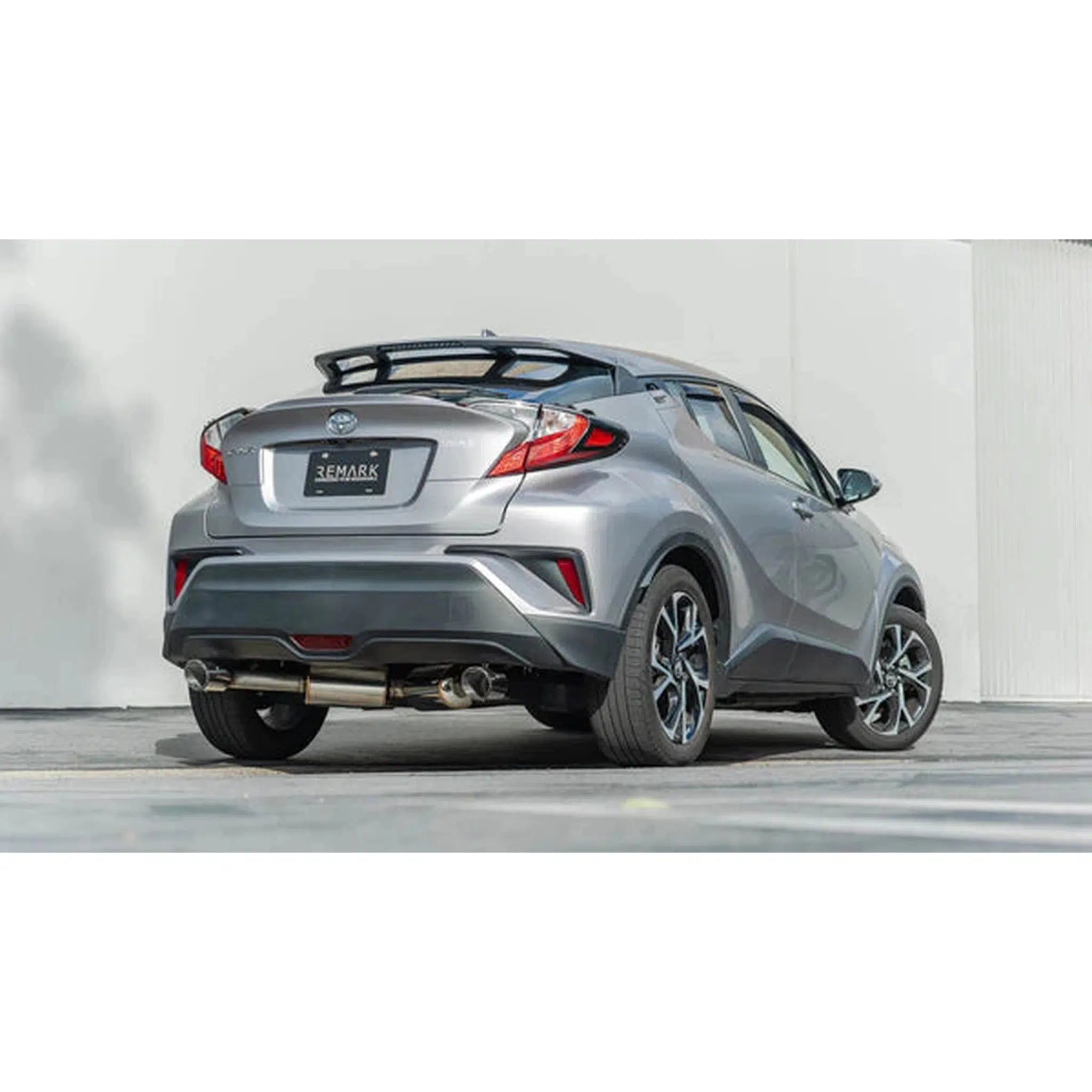 Remark Cat Back Exhaust w/Stainless Steel Tip Cover Toyota C-HR 2018-2022 | RK-C2063T-02
