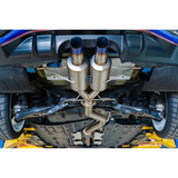 Remark Civic Type R 2017-2023 Cat Back Exhaust Full Titanium Resonated Honda | RK-C2076H-01TC