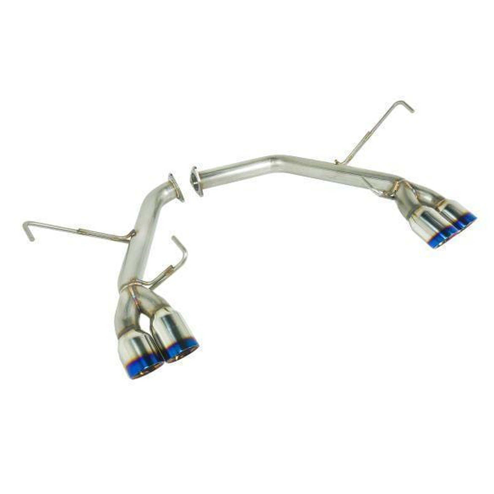 Remark SPT Axleback Exhaust Burnt Stainless Double Wall Tips Subaru WRX / STI 2015-2021 | RO-TTSP-D