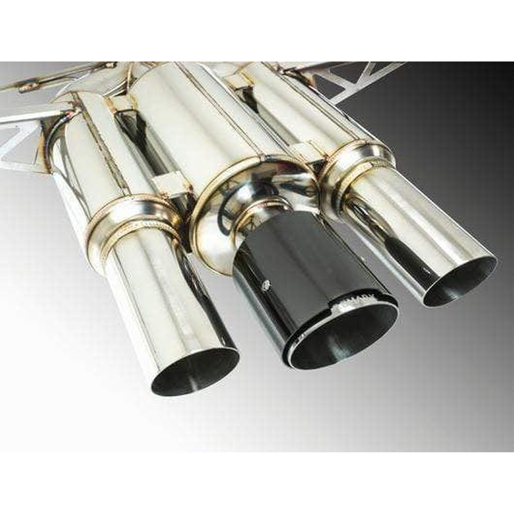 Remark Spec III Cat Back Exhaust Black Chrome Tip Cover Non-Resonated Honda Civic Type R 2017-2023 | RK-C3076H-01B