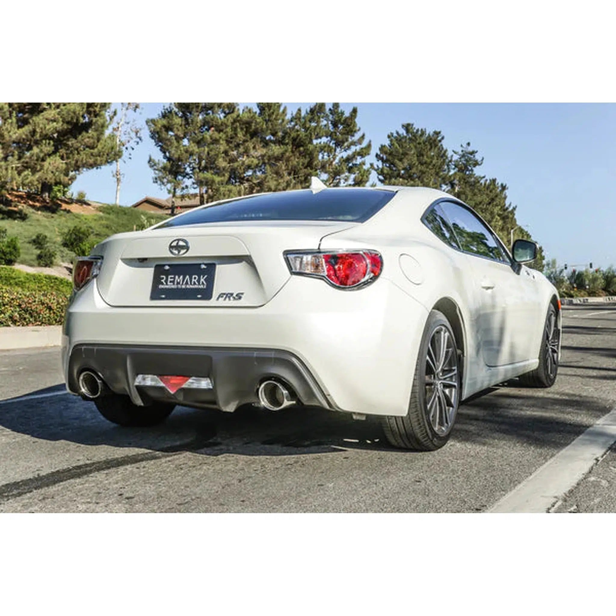Remark Stainless Single Wall Tips Axleback Exhaust Subaru BRZ / Toyota 86 2013-2020 | RO-TSZN-S