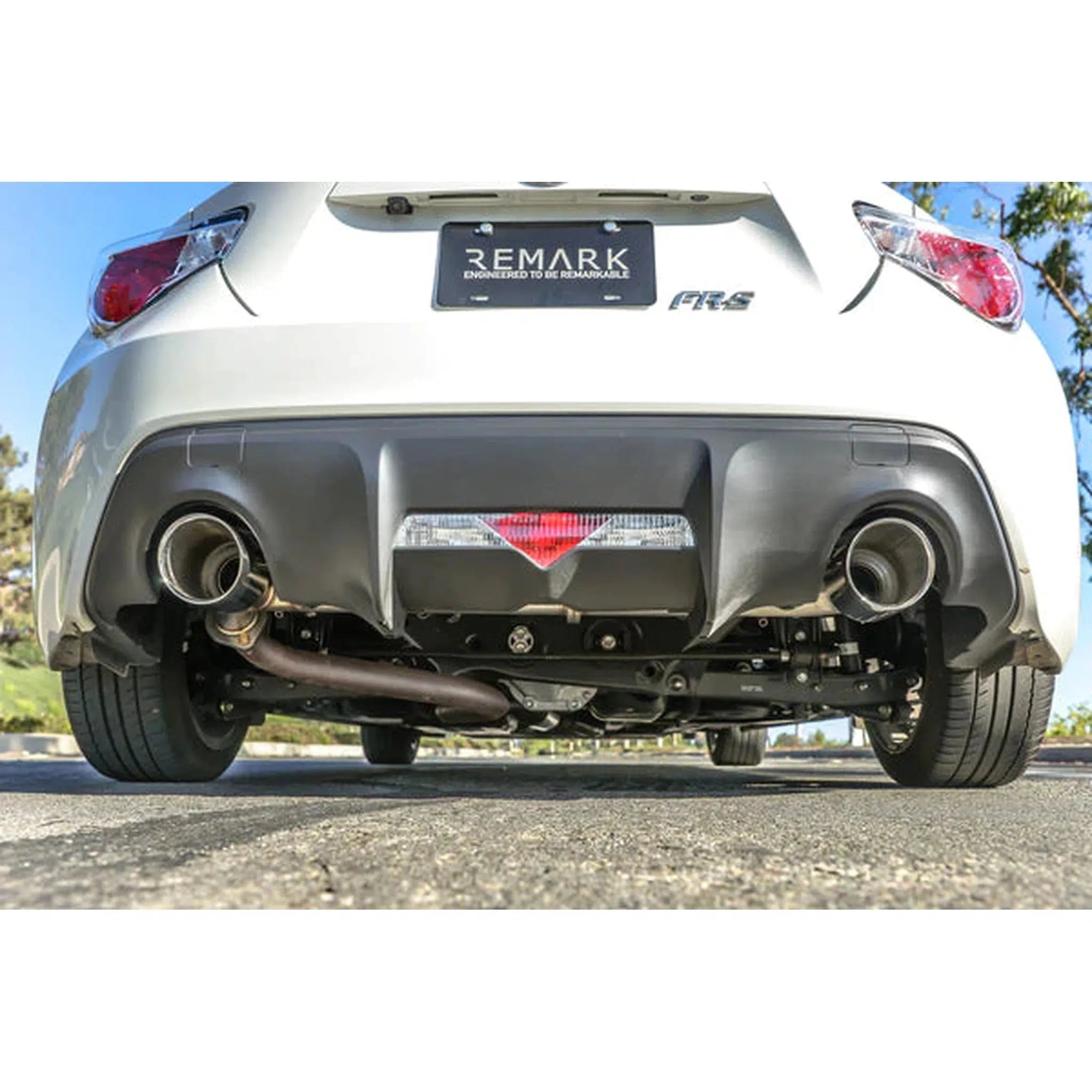 Remark Stainless Single Wall Tips Axleback Exhaust Subaru BRZ / Toyota 86 2013-2020 | RO-TSZN-S
