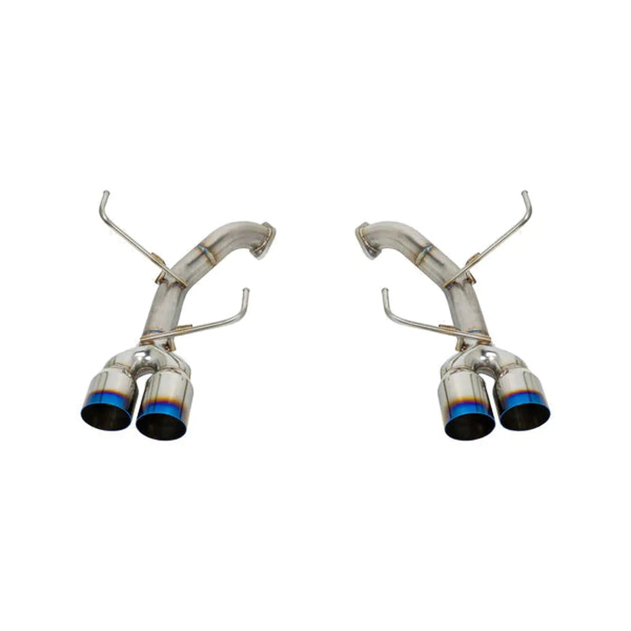 Remark WRX / STI 2011-2014 Axleback Exhaust Burnt Stainless Single Wall Tips Subaru Sedan | RO-TTGV-S