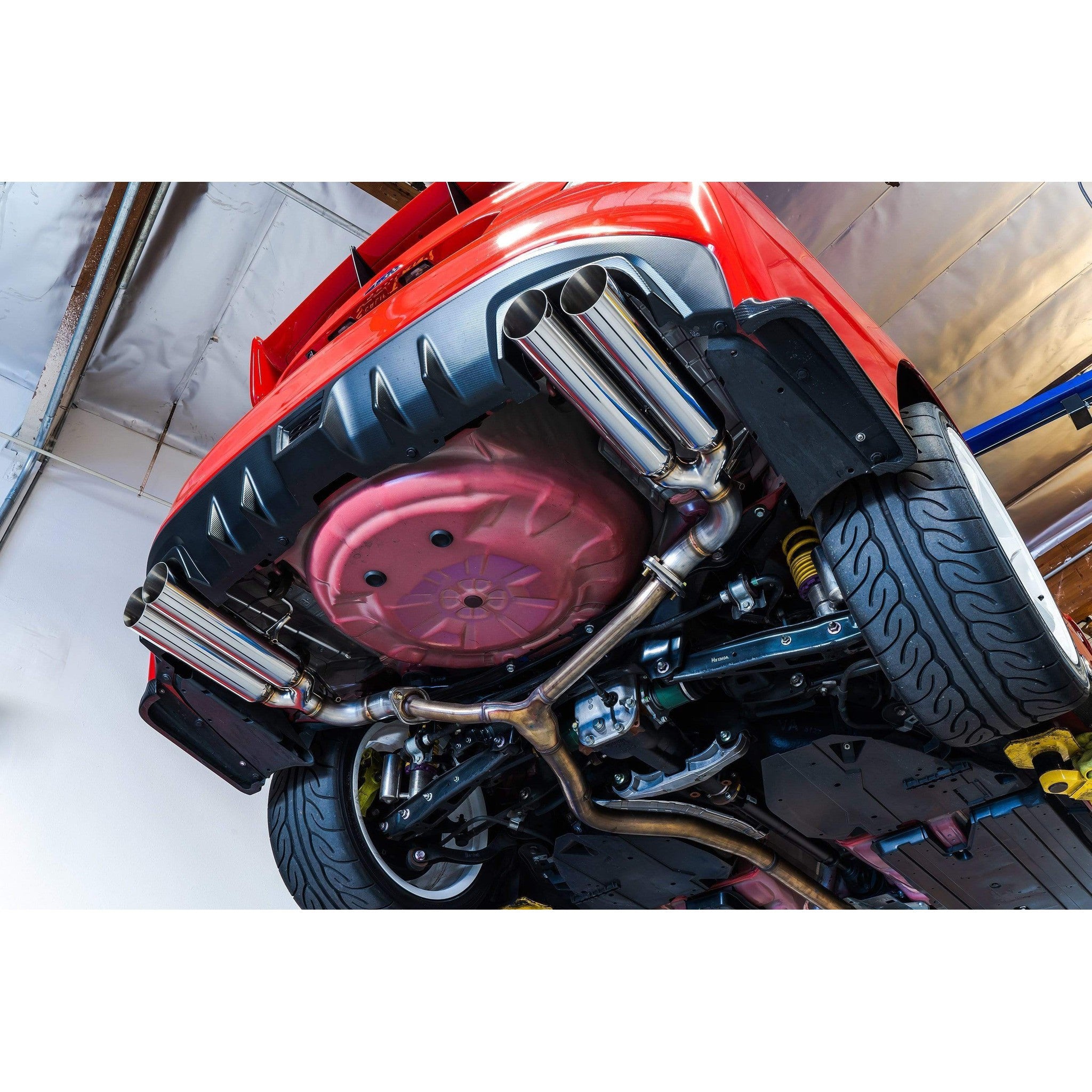 Remark WRX / STI 2015-2021 Boso Axleback Exhaust Burnt Blue Tips Subaru | RO-TBVA-SL