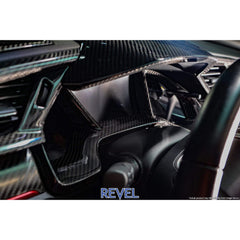 Revel GT Dry Carbon Dash Cluster Cover 16-18 Honda Civic - 1 Piece (1TR4GT0AH06)