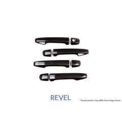 Revel GT Dry Carbon Door Handle Covers (FL/FR/RL/RR) Subaru WRX / STI 2015-2021 - 8 Pieces (1TR4GT0AS10)