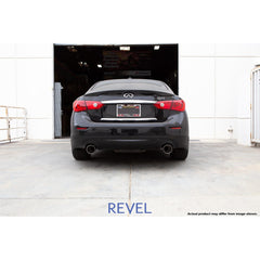 Revel Medallion Touring-S Catback Exhaust - Dual Muffler / Axle Back 14-15 Infiniti Q50 AWD/RWD