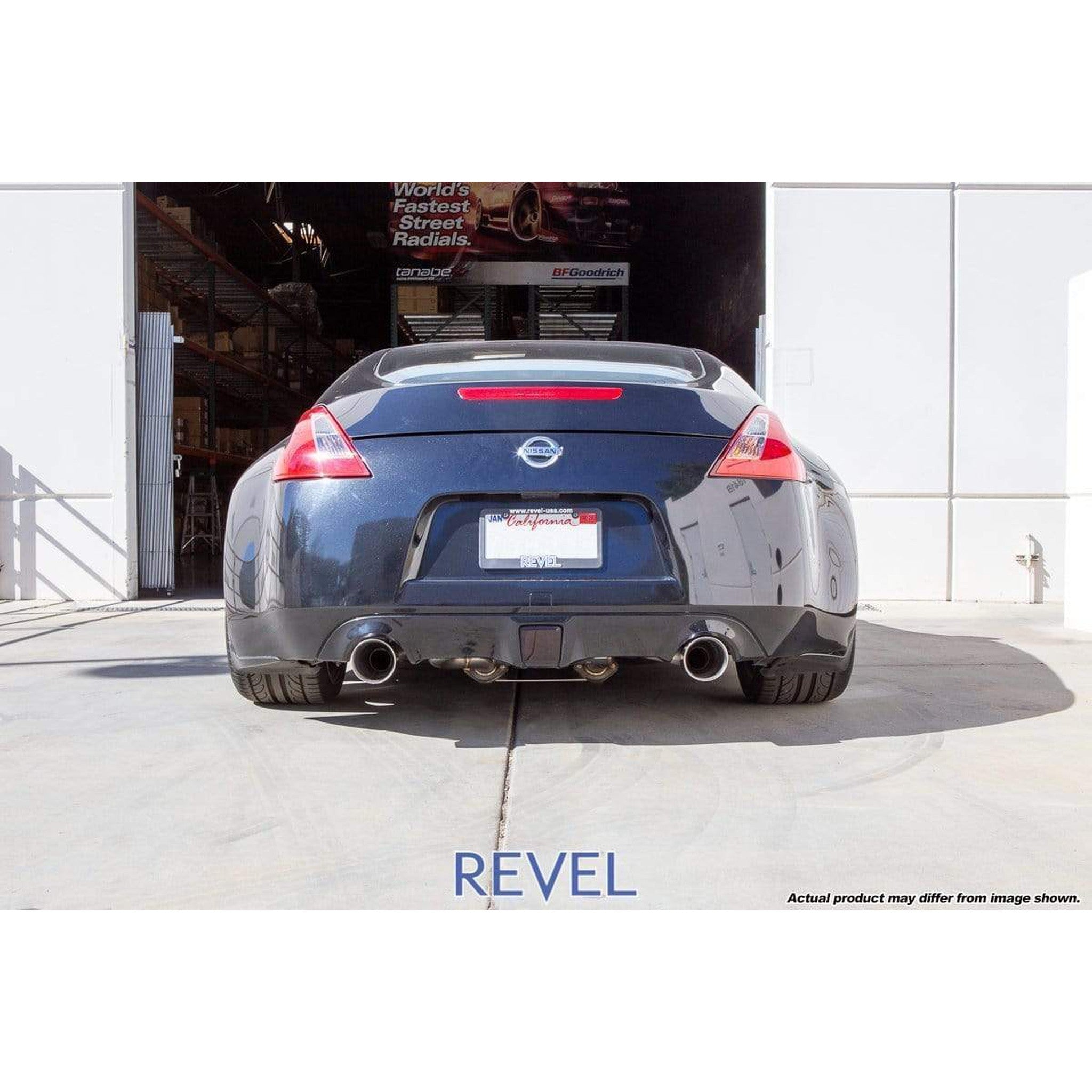 Revel Medallion Touring-S Dual Muffler Cat Back Exhaust Nissan 370z 2009-2016 (T70150R)