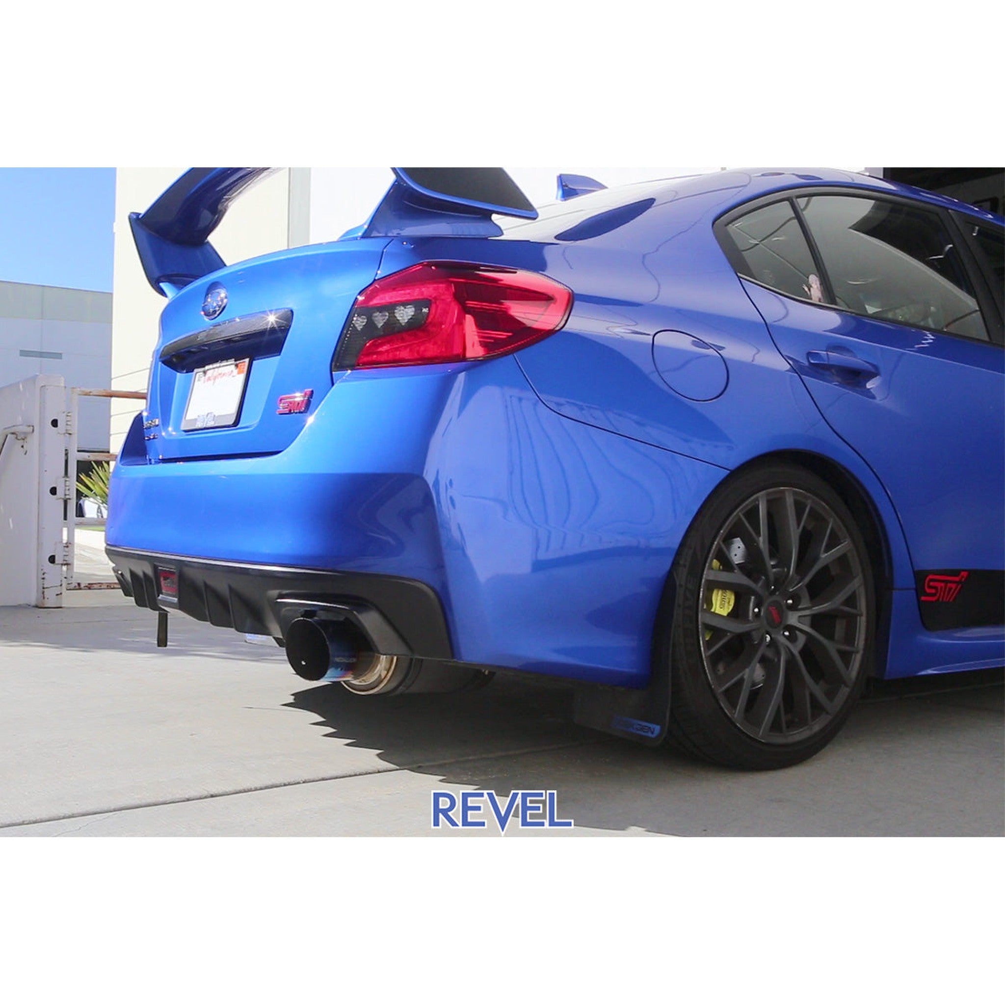 Revel Medallion Ultra Ti Single Exit Cat Back Exhaust Subaru WRX / STI 2008-2021 Sedan | T60188R