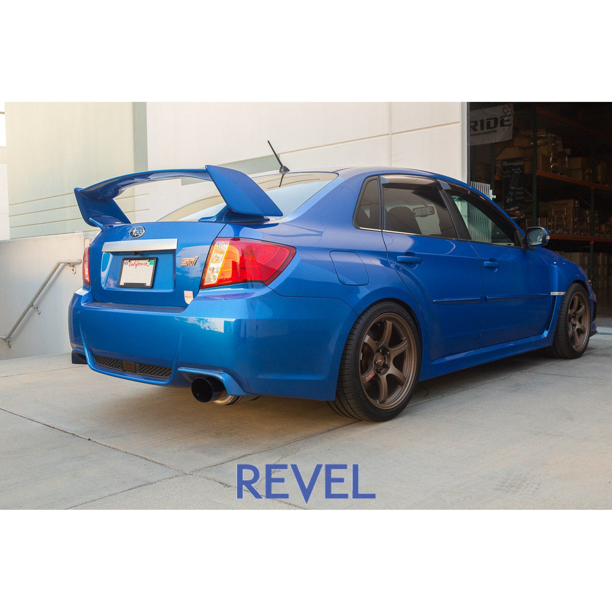 Revel Medallion Ultra Ti Single Exit Cat Back Exhaust Subaru WRX / STI 2008-2021 Sedan | T60188R