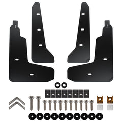 RokBlokz Splash Guards 2015-­2021 Subaru WRX / STI Sedan - Black | S-VA-SP-BLK