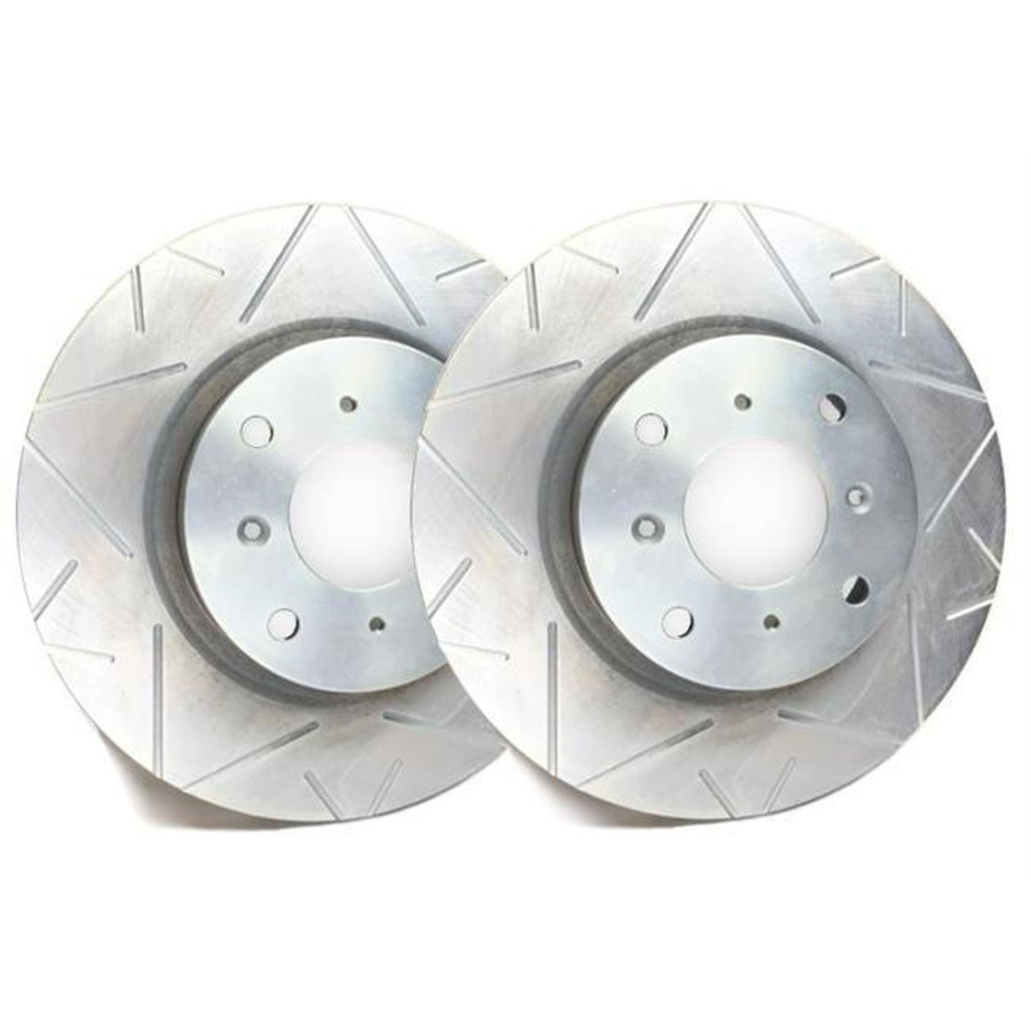 SP Performance Peak Series Slot Zinc Front Rotors (Pair) Subaru WRX (non eyesight) 2015-2018