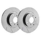 SP Performance Slotted Gray ZRC Front Rotor (Pair) Ford Focus ST 320mm Front 2013-2018