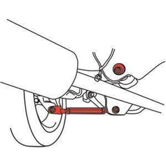 SPC Performance Rear Adj Camber Arm Nissan 370Z / Infiniti G37 / 2006-2008 Infiniti G35 (w/ Active Rr Steering)