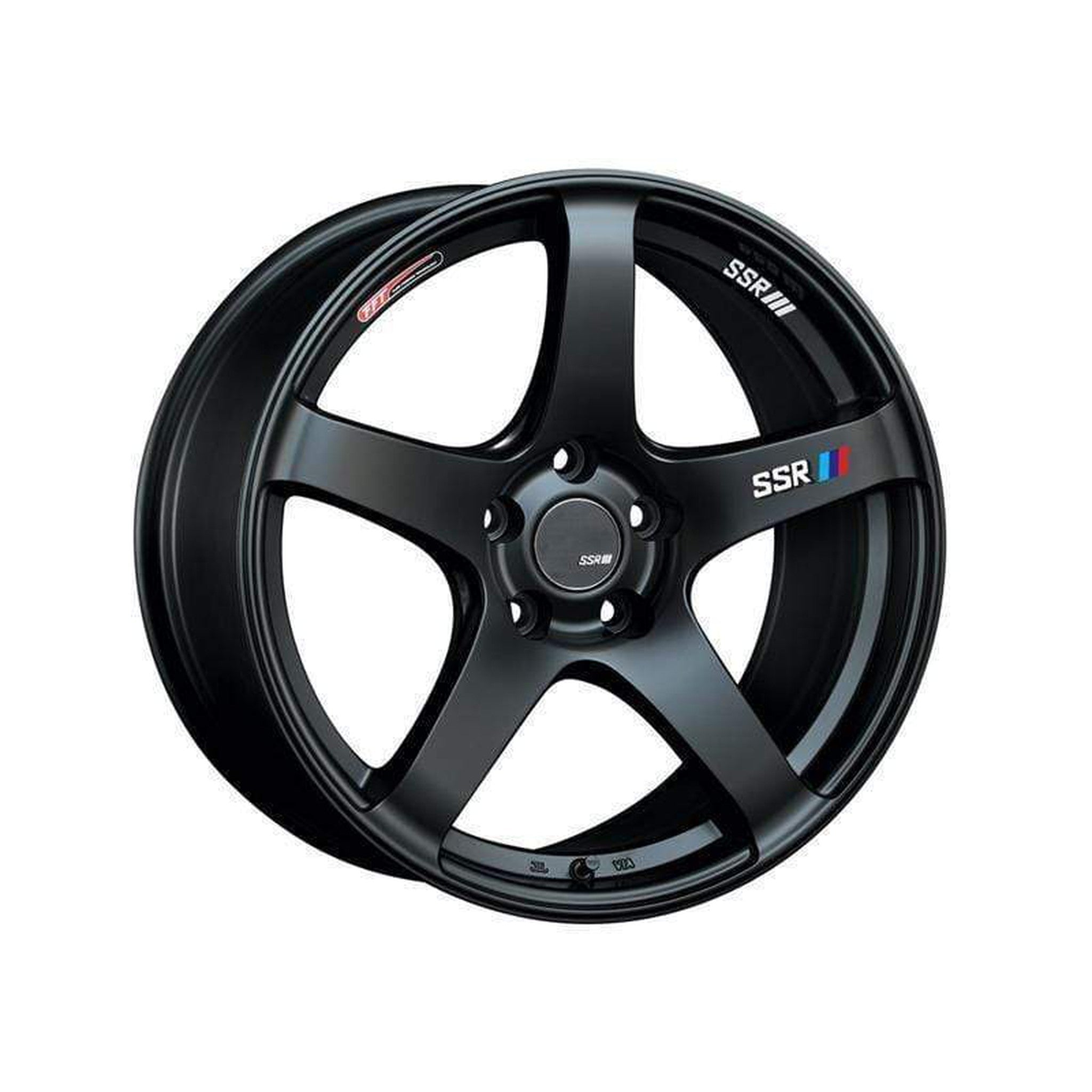 SSR GTV01 18x8 5x114.3 35mm Offset Flat Black Wheel