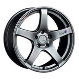 SSR GTV01 18x8.5 5x114.3 40mm Offset Glare Silver Wheel