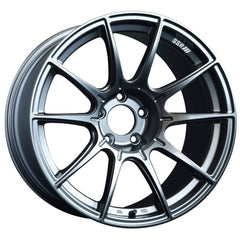 SSR GTX01 17x8 5x114.3 45mm Offset Dark Silver Wheel