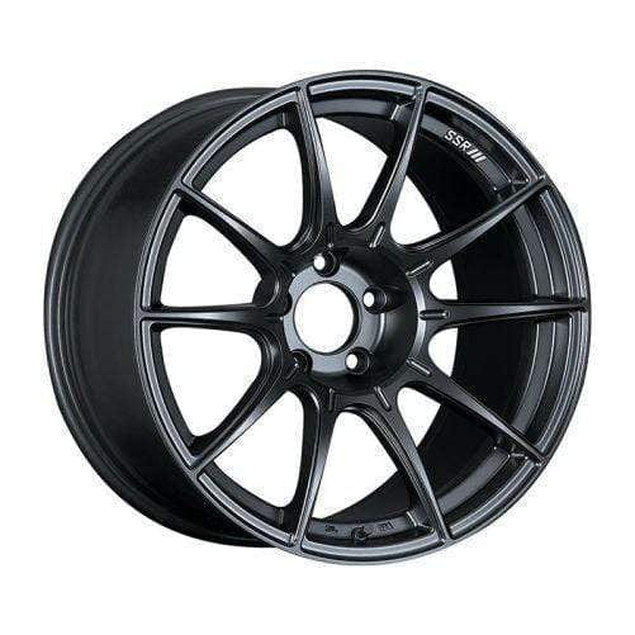 SSR GTX01 19x8.5 5x100 38mm Offset Flat Black Wheel