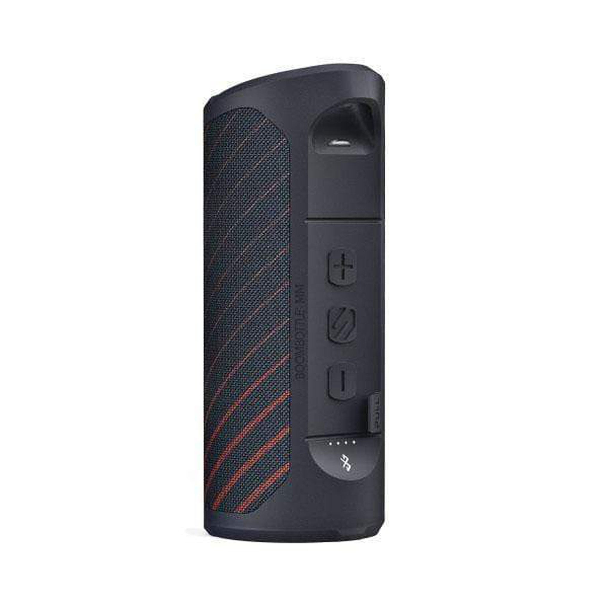 Scosche BoomBottle MM Mobile Speaker Black / Red Stripe