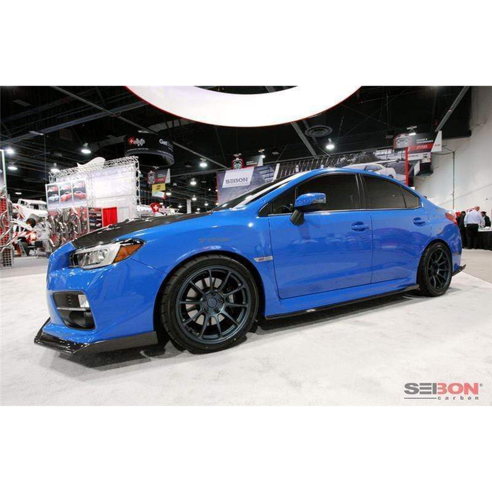 Seibon MB Style Carbon Fiber Side Skirts (Pair) Subaru WRX