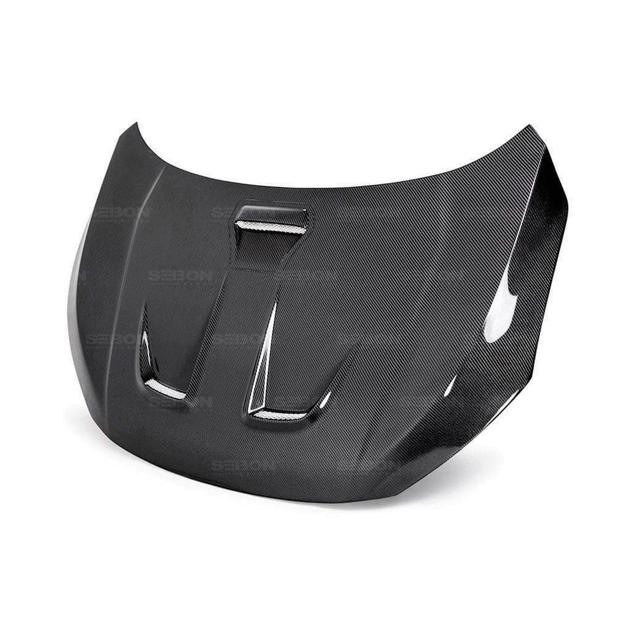 Seibon MR-Style Carbon Fiber Hood Honda Civic Coupe/Sedan/Hatchback 2016-2021 | HD16HDCV-MR