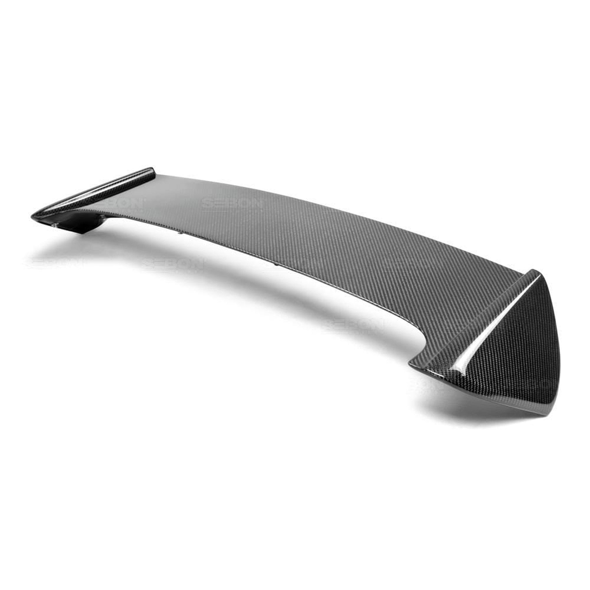 Seibon STI-Style Carbon Fiber Rear Spoiler w/ LED Light Subaru WRX / STI 2008-2014 Hatchback | RS0809SBIMP-STI-LED