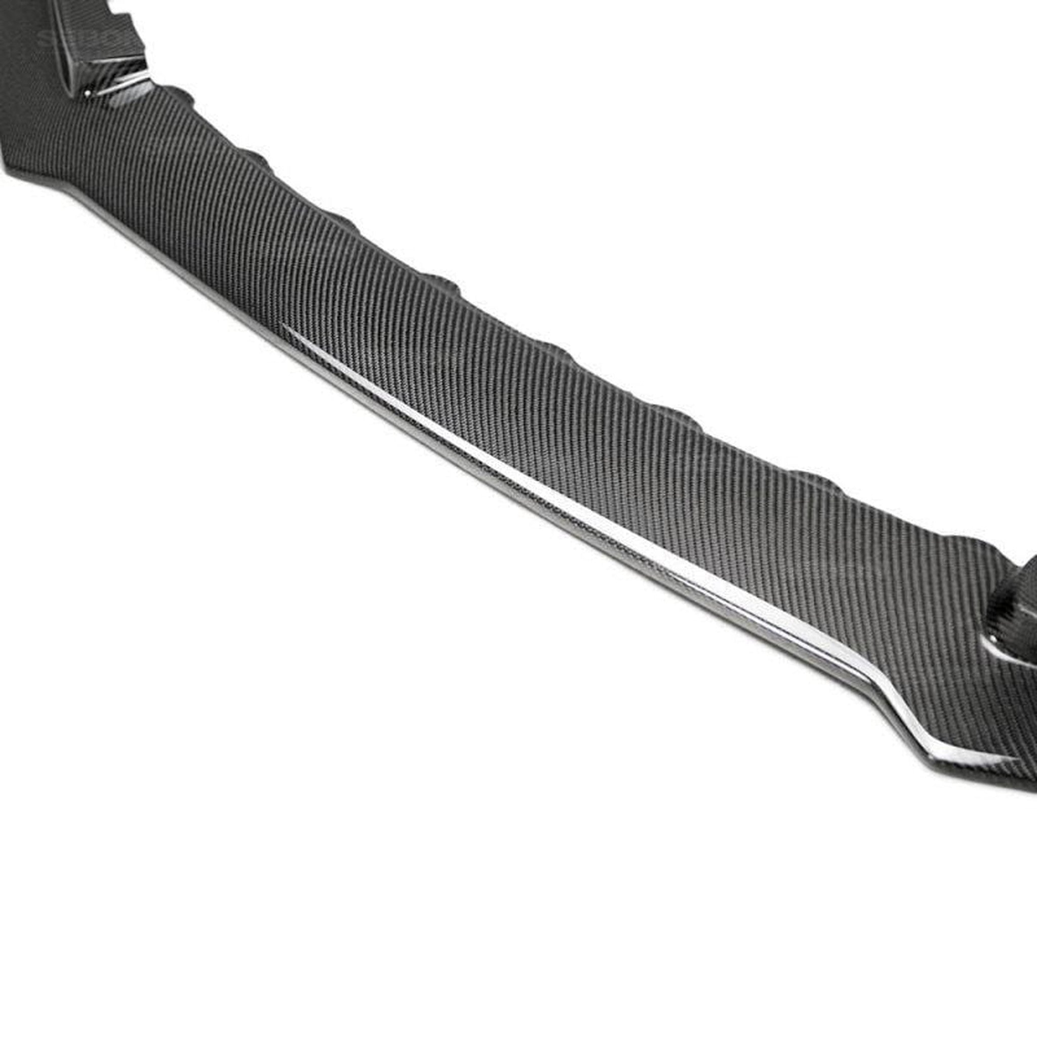 Seibon TA-Style Carbon Fiber Front Lip Honda Civic Type R 2017-2021 | FL17HDCVR-TA