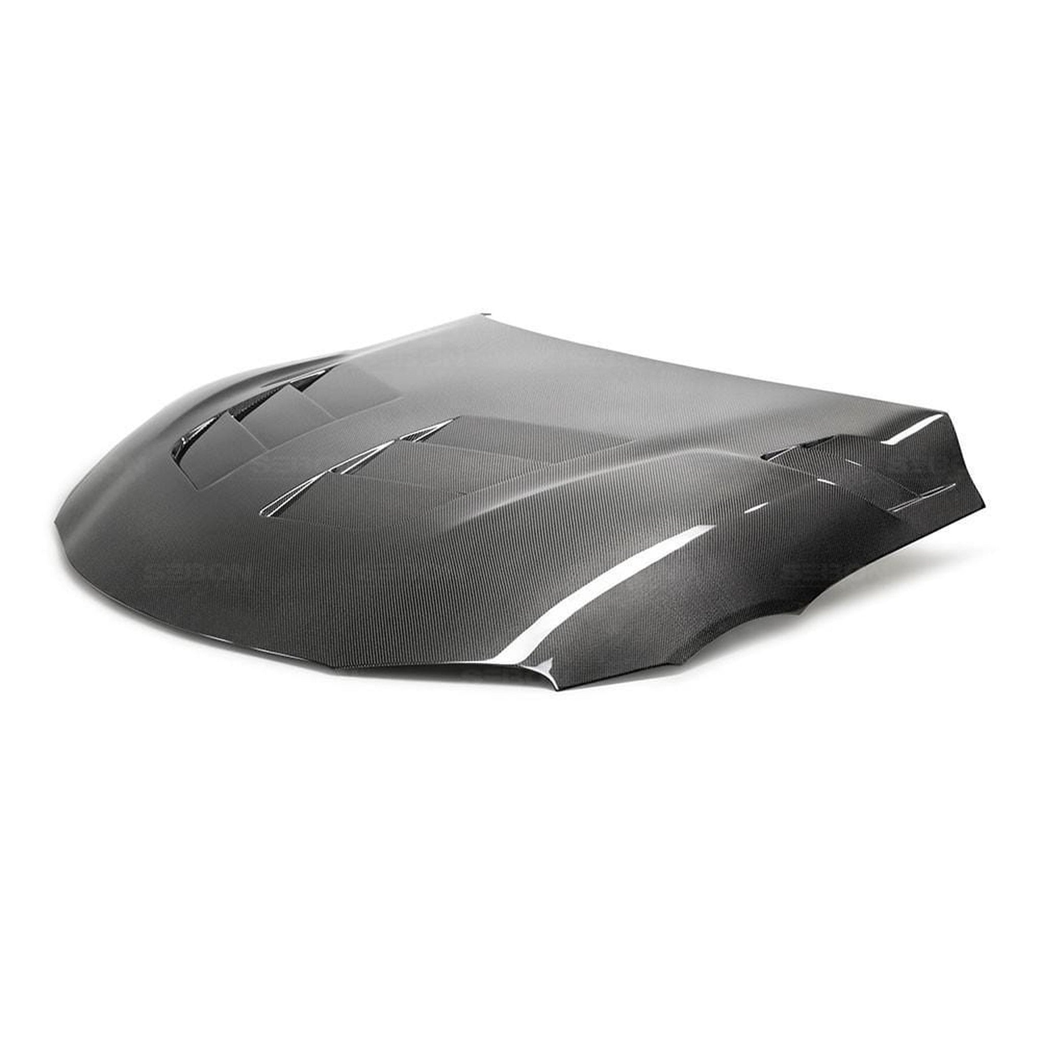 Seibon TSII-Style Double-Sided Carbon Fiber Hood Toyota Supra 2020+ | HD20TYSUP-TSII-DS
