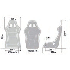 Sparco Seat QRT-R 2019 Vinyl Black