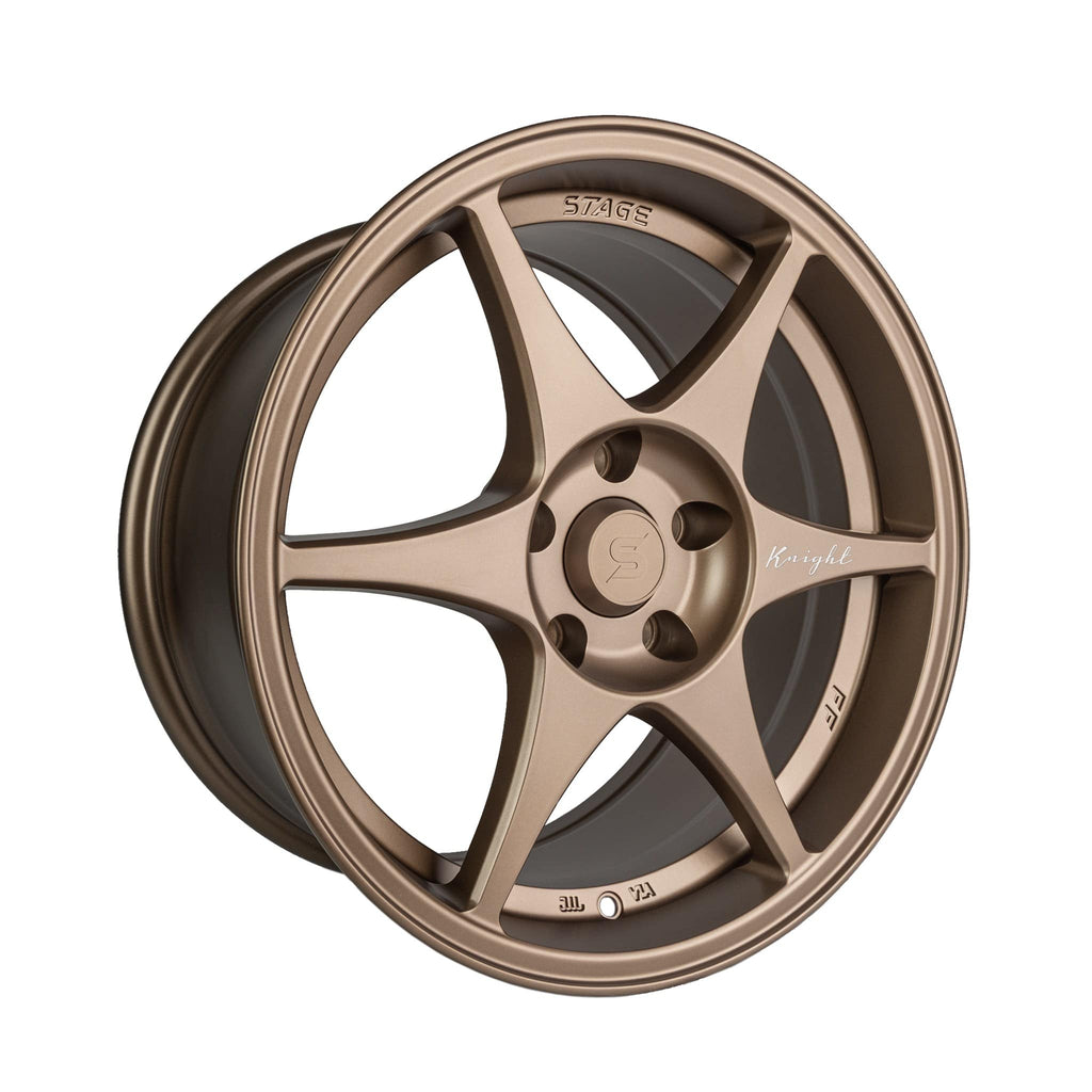 Stage Wheels Knight 17x8 +10mm 5x114.3 CB: 73.1 Color: Matte Bronze