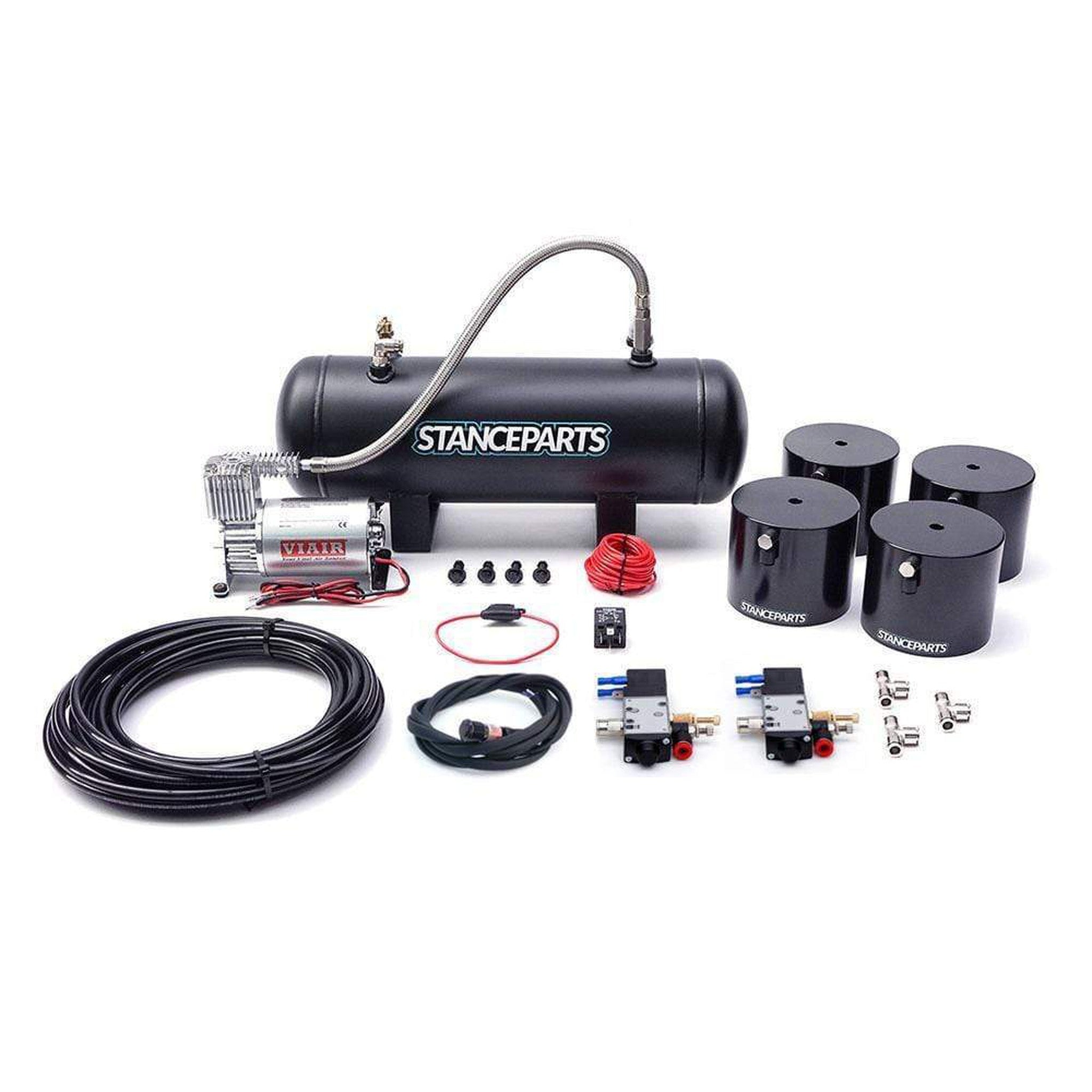 Stanceparts Universal Coilover Air Cup Kit - Front & Rear