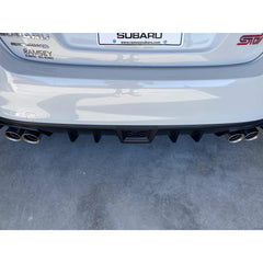 Sticker Fab 3D Carbon Fiber Rear Fog / F1 Bumper Cover Overlay Subaru WRX / STI 2015-2021