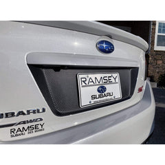 Sticker Fab 3D Carbon License Plate Panel Overlays - 2015-2021 Subaru WRX / STI
