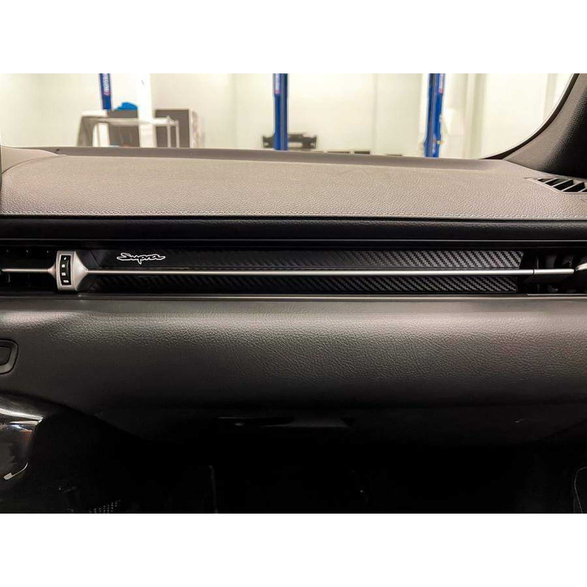 Sticker Fab 3D Carbon Passenger Side Dash Interior Overlay - 2020+ Supra