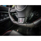 Sticker Fab 3D Carbon STI V2 Steering Wheel Lower Overlay - 2015-2021 STI