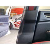 Sticker Fab 3D Carbon Seatbelt / Pillar Panel Protection Kit (Scuff Guard) Subaru WRX / STI 2015-2021
