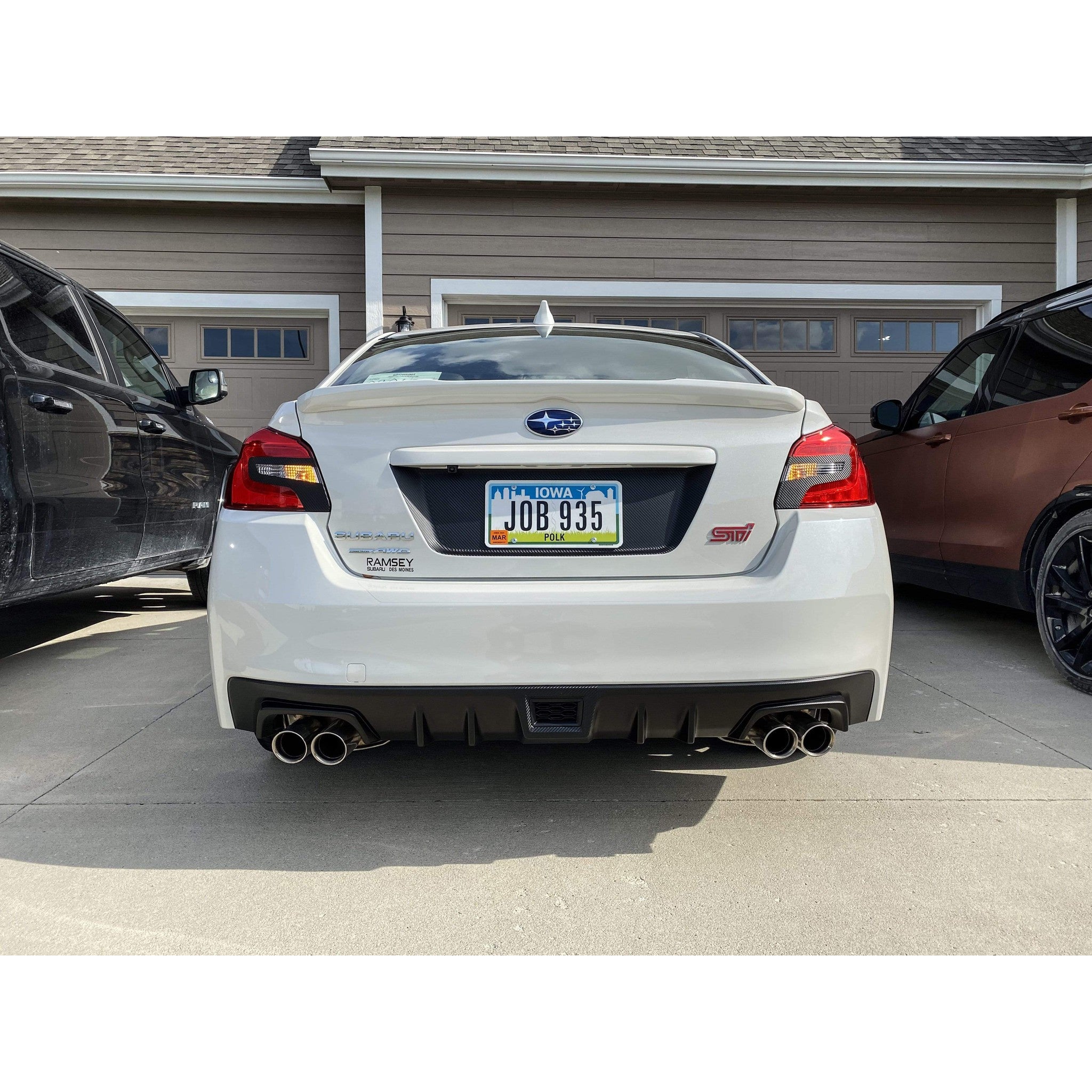 Sticker Fab C-Cut Tail Light Overlays Subaru WRX / STI 2015-2021
