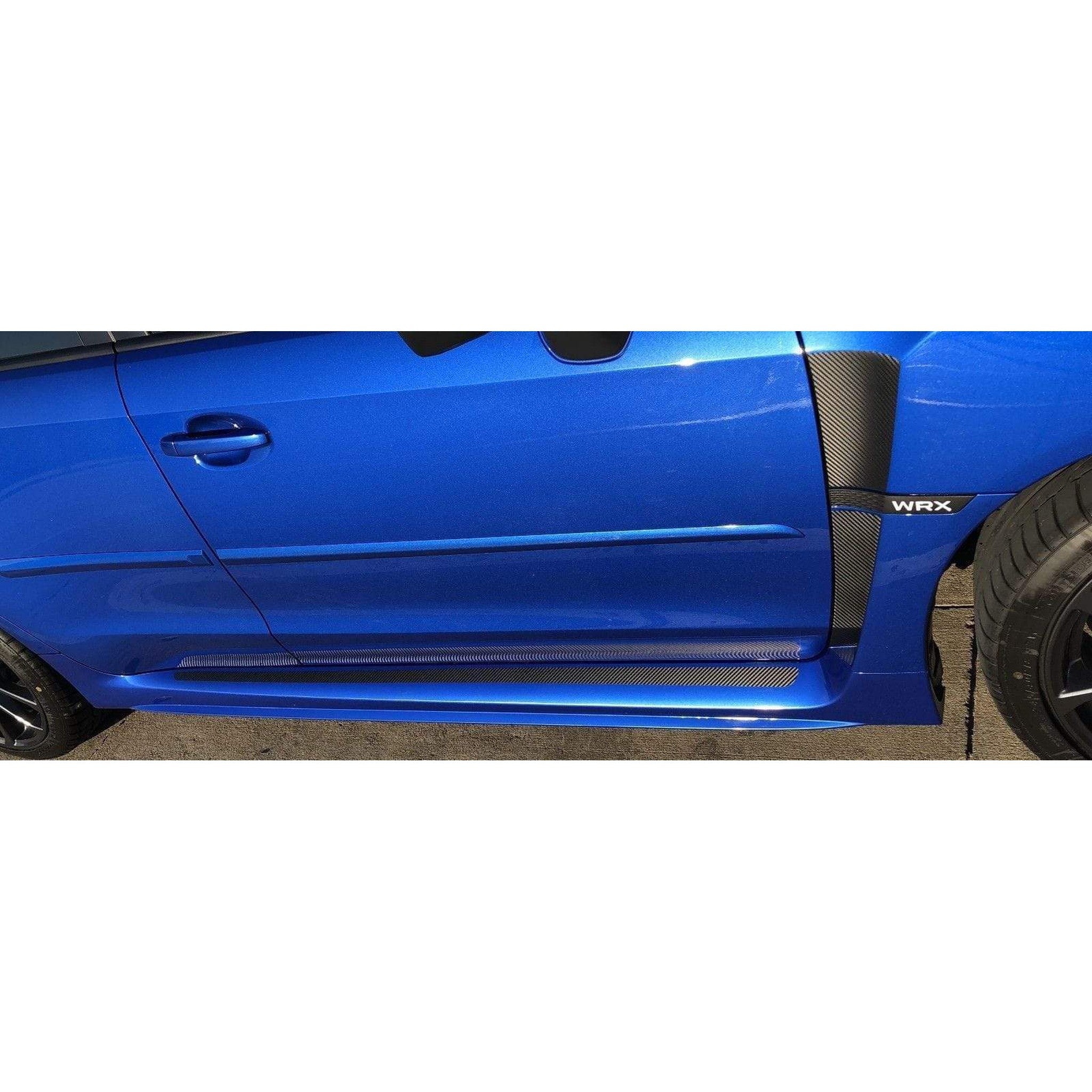 Sticker Fab Fender Upper and Lower Overlays (3D Carbon Vinyl) WRX / STI 2015+